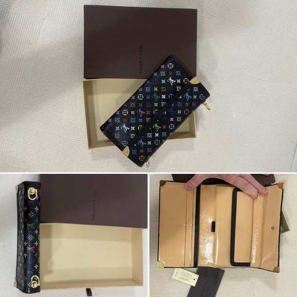 Louis Vuitton Tresor Monogram Porte-tresor International Wallet authentic H145 - Picture 2 of 5